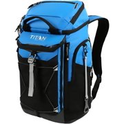 Arctic Zone Titan Deep Freeze Series Backpack Cooler 26 Can ice capacity 2 Ice walls packs included Blue