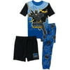 Boys' 3-Piece Batman Pajamas
