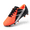 BLACK/ORANGE, variant on DREAM PAIRS Boys Girls Soccer Cleats Groud Kids Football Toddler Youth Athletic Outdoor Trainning Shoes