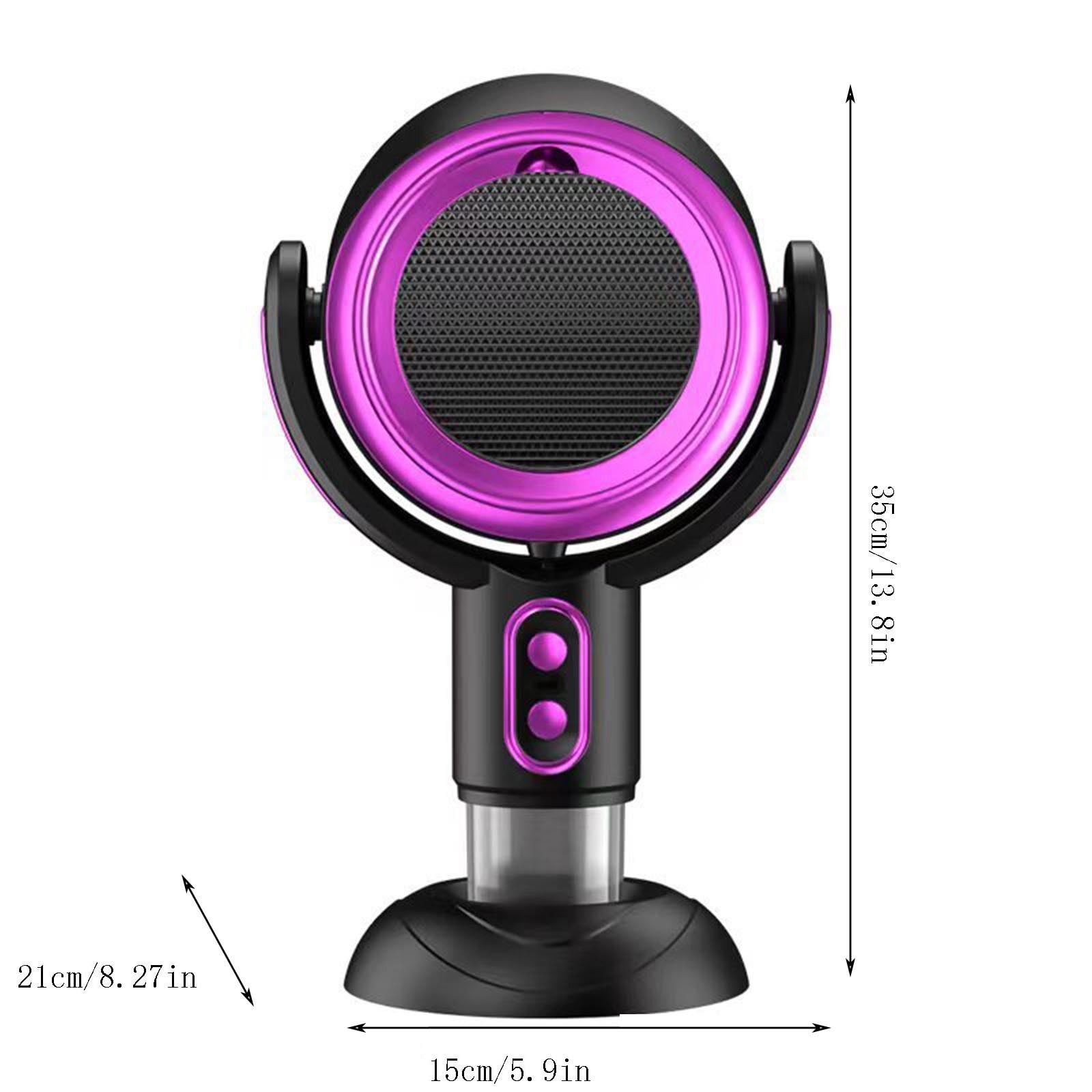 Smoke Purifier For Smoking Indoors, Puff Hide Smoke Fan,Portable Smokeaway Fan, Portable Smoke Filter, Tabletop Range Hood, Smoke Fan For Smoking Indoors Rechargeable Purple