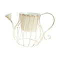 thumbnail image 2 of Maceta con forma de regadera, bonita y versátil, para decoración de jardín. Blanco, 2 of 9