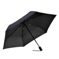 thumbnail image 2 of FORMRS Travel Umbrella Folding Auto Open Close Windproof Rain UV Protection, Black Record, 2 of 8