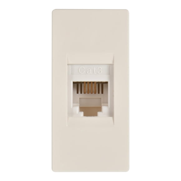 Toma Telefonica Unno Rj11 1 Modulo Blanco