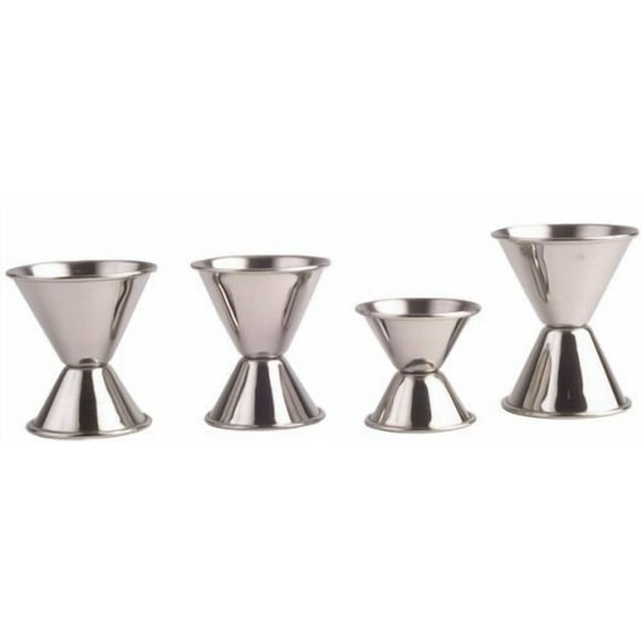 4 Piece Stainless Steel Jigger Set
