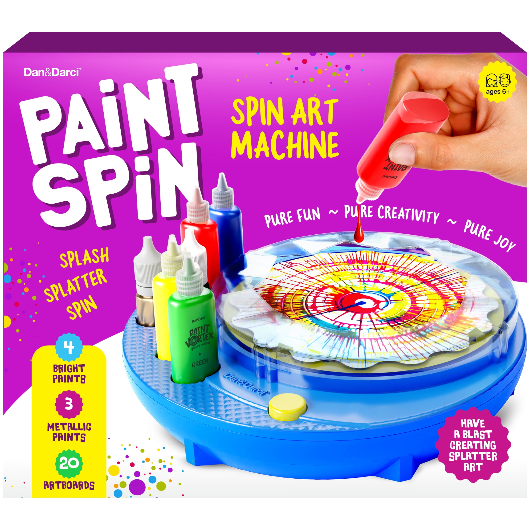 Cra-Z-Art Scented Spin Art Kit (26 Pieces) - Walmart.com