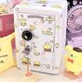 thumbnail image 6 of Sanrio My Melody Cinnamoroll Piggy Bank Cartoon Hello Kitty Pochacco Pompom Purin Cute Mini Key Safe Deposit Toys, 6 of 17