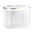 thumbnail image 1 of CSChome Panier à Linge Sale Panier à Linge Mural Imperméable Transparent Garde Propre avec Couvercle Rangement pour Linge, 1 of 6