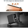 thumbnail image 4 of Sturdy Carbon Steel Speaker Stand With Adjustable Tilts Angle For Enhances Sound Quality And Universal Compatibility, 4 of 7