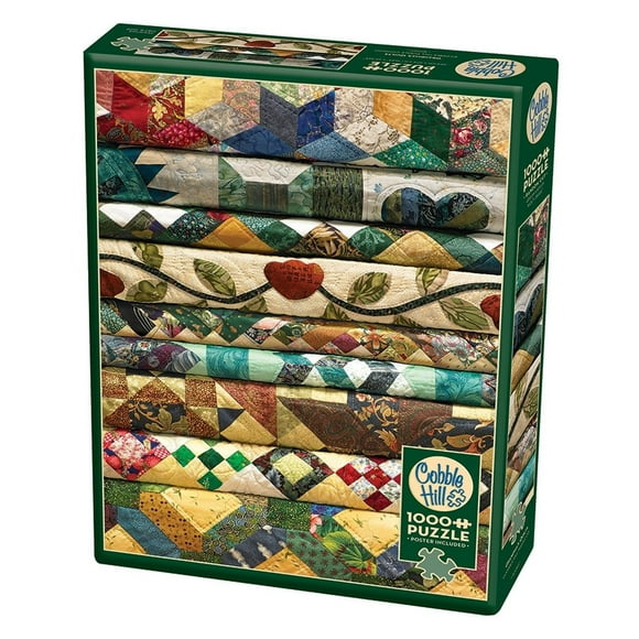 Cobble Hill - Courtepointes de Grand-Mère (Casse-Tête de 1000 Pcs)