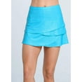 thumbnail image 6 of Lucky in Love womens  All That Shimmers Mini Skirt, m, Orange, 6 of 9