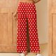 thumbnail image 2 of Pantalones de pijama navideños para mujer Augper, pijamas de algodón a cuadros, 2 of 7
