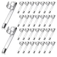 thumbnail image 1 of Metal Pencil Clips Slide On Pencil Pocket Clips Snap In, Pencil Holder Clip Metal Hangable Portable, 1 of 4