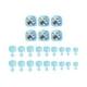 thumbnail image 2 of Uñas postizas para pies, color brillante, polvo brillante, lentejuelas, aplicación manual, perforación, uñas postizas, parches para uñas, tabletas de 2 ml para el fortalecimiento de las uñas, 2 of 2