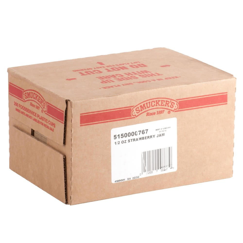 JM Smucker Smuckers  Jam Cups, 200 ea