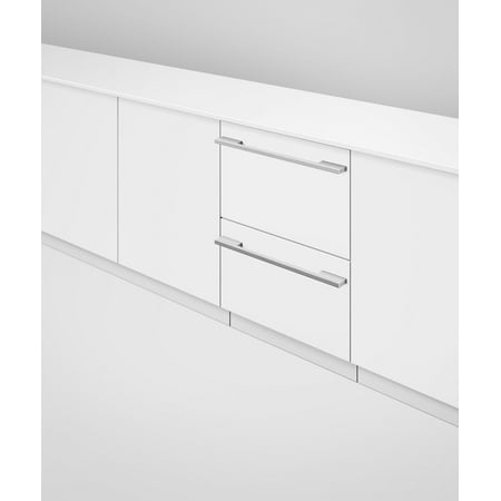 Fisher & Paykel - 24" Front Control Built-In Dishwasher - Custom Panel Ready - Custom Panel Ready