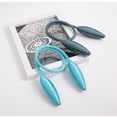thumbnail image 4 of Injueey 1/2 Uds. Alzapaños para cortinas, cortinas de plástico para ventanas, Clips para cortinas, hebilla, suministros para el hogar, Clips modernos Tratamientos de ventanas Gris azul PC 1 Injueey JJ25296-11, 4 of 6