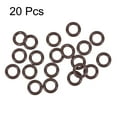 thumbnail image 2 of Uxcell Fluorine Rubber O-Rings 12mm OD 7mm ID 2.5mm Width FKM Seal Gasket, Brown 20pcs, 2 of 3