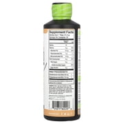Barleans Ginger Peach Swirl 16 oz - Vegan Omega 3, Algae Oil, 630 mg EPA & DHA