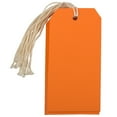 thumbnail image 3 of JAM Paper Gift Tags with String, Medium, 4 3/4" x 2 3//8", Orange, 1000/carton, 3 of 4