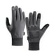 thumbnail image 2 of Guantes de invierno cálidos | Impermeables y con aislamiento térmico | Guantes grises para pantalla táctil para hombre y mujer | Flexibles y duraderos | Paquete de 2, 2 of 6