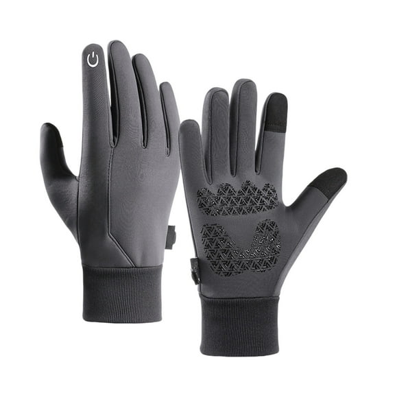 chaungfeng Lightweight Winter Gloves for Men Women, Warm Water Resistant Touch Screen Gloves for Walking,Riding,Cycling,Running and Driving