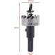 thumbnail image 4 of Yaju 25mm Hss Drill Bit, Hole Saw Cutter, Hss Hole Saw Kit, Hole Saw Drill Bit Set Cutter Tool, High Speed Steel Hole Saw Cutting Kit, Hss Drill Bit, 4 of 5