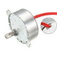 thumbnail image 3 of Uxcell AC 24V 50-60Hz CCW/CW 4W 5-6RPM Synchronous Motor - Turntable Motor, 3 of 5