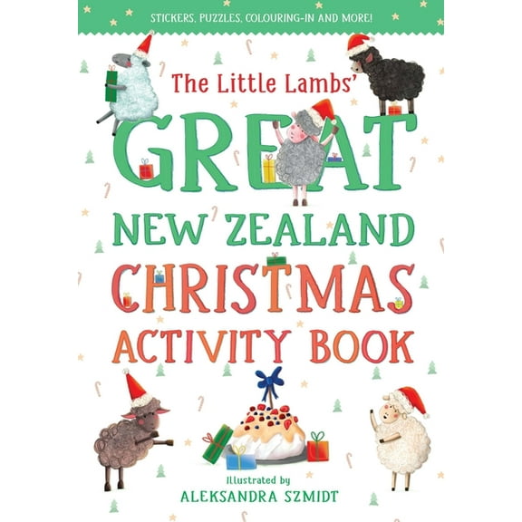 The Little Lambs' Great New Zealand Christmas Activity Book, (Paperback)