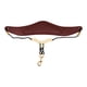 thumbnail image 1 of Correa para el cuello de saxofón de cuero PU, transpirable, profesional, resistente, acolchado suave para reemplazo de instrumentos musicales, 1 of 9