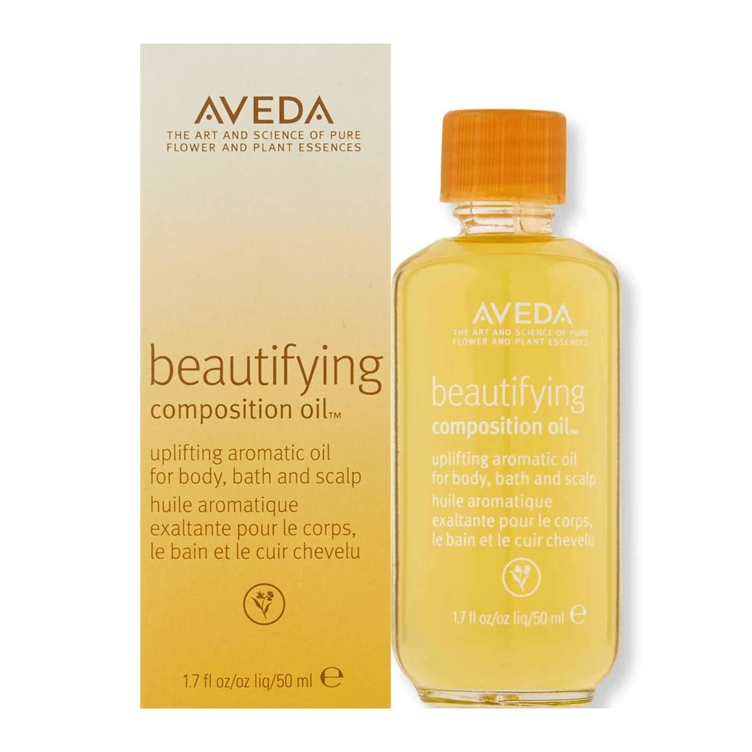 Aveda Beautifying Composition Oil Moisturizes Skin With a Nourishing Blend of Certified Organic Oive and Safflower oils, 1.7 oz