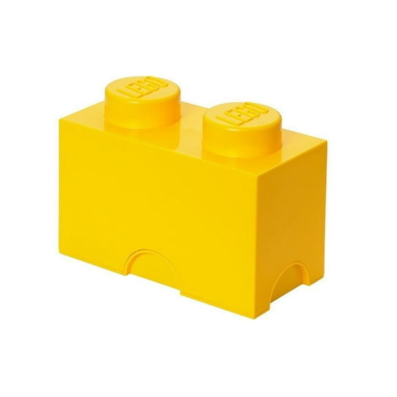 LEGO Storage Brick 2, Bright Yellow