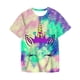 thumbnail image 1 of Camiseta con estampado de unicornio en 3D de verano, camiseta de unicornio rosa bonita, camiseta de verano para niñas, ropa de dibujos animados para niños, camisetas informales para adolescentes Gao Jinjia LED, 1 of 2