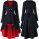 thumbnail image 1 of Abrigo gótico Medieval para mujer, chaqueta de vendaje de retazos de encaje Vintage, ropa de exterior de cola de Golondrina, vestido de fiesta de Carnaval de Halloween, 1 of 3