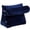 Navy, variant on Cheer Collection Wedge Shaped Back Support Pillow and Bed Rest Cushion for Reading, Gaming, Watching - with Adjustable Neck Pillow