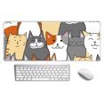 thumbnail image 1 of Hazel Tech Pet Gaming Mouse Pad, Extended Mouse Pad, XXL Large Big Computer Keyboard Mouse Mat Desk Pad, 1 of 11