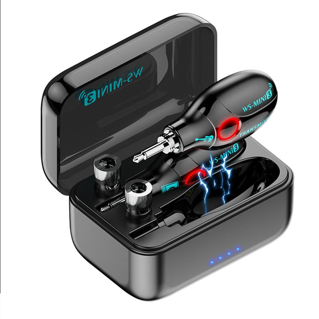 tegongse 2.4GHz Wireless Guitar Transmitter Receiver System Sound Transmitter and Receiver for Electric Guitar Violin Instruments