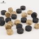 thumbnail image 2 of Set de figuras a cuadros Radicaln Marble Black y Coral de 3 cm, 2 of 6