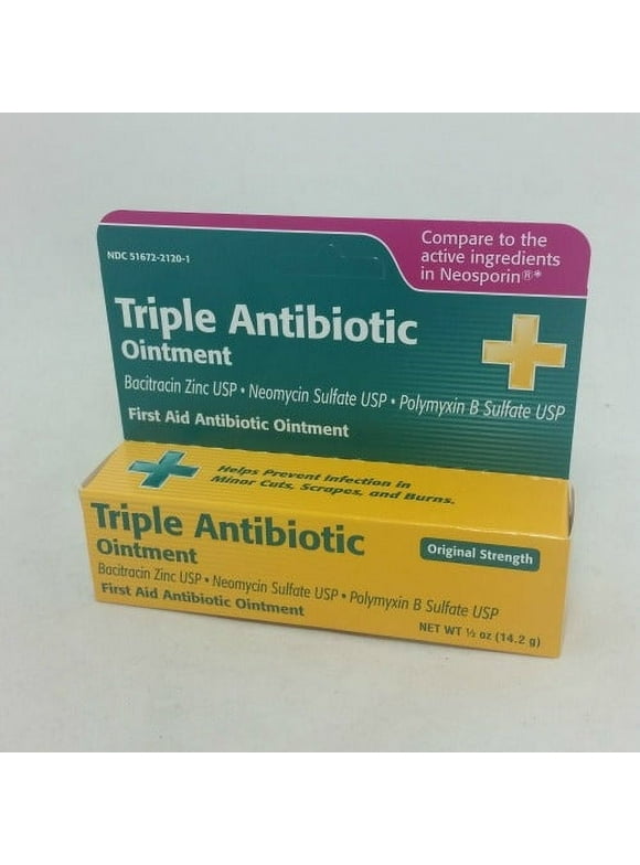 Taro Neosporin First Aid Triple Antibiotic Antiseptics Ointment Original Strength, 1 Ct
