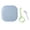 A005- Light Blue, variant on Portable Retainer Case with Brush and Retainer Remover - Includes 1 Dental Case, 1 Cleaning Brush, 1 Retainer Hook, Compact Design for Travel, Home Use - Suitable for Retainers, Dentures, Mouth Guard