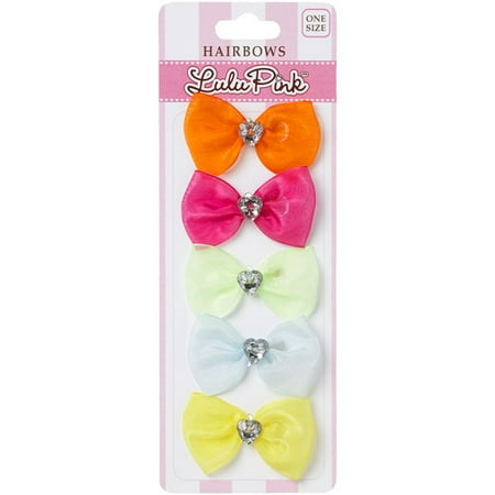 Lulu - Organza Dog Bow, Pink