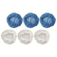thumbnail image 4 of CIMAXIC Breathable Protection Hats Anti Static Working Caps Mesh Cloth 6Pcs 10.6x10.6x0.2In, 4 of 8