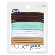 Ouchless: Brown On Top Hair Ties, 1 ct