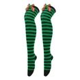 thumbnail image 3 of 5 Pcs Lindas Medias Navideñas Por Encima Rodilla Mujer, 3 of 5