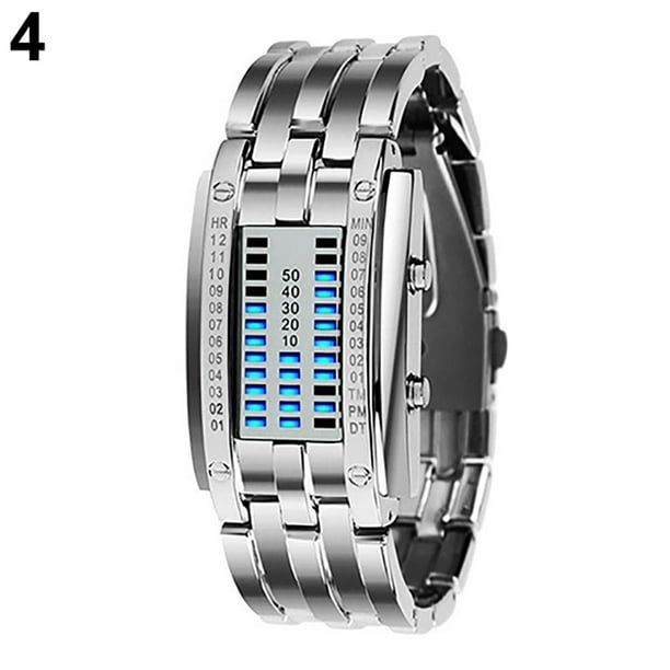 Led bracelet deals watch for men