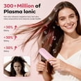 thumbnail image 5 of Cordless Hair Straightener Brush for Short Hair, Mini Portable Straightening Brush with 3 Heat Settings & LED Display, USB Rechargeable Travel Hair Brush, 5 of 7