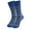 Blue, variant on ZHENHONG Athletic Socks for Men Men's Long Socks Striped High Waist Casual Trendy Socks