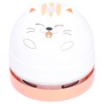 thumbnail image 2 of Aspiradora de escritorio con diseño de animales, miniaspiradora con carga USB para niños, diseño de gato, 2 of 14