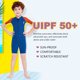 thumbnail image 5 of Naiovety Trajes de neopreno para niños, traje de buceo con protección solar, pantalones de manga corta de nailon de neopreno ultrafino, traje Deportes acuáticos naranja M, 5 of 6
