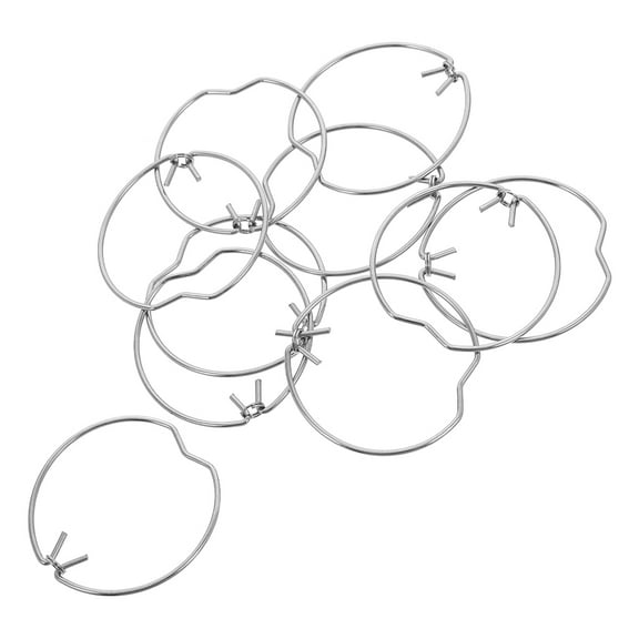 Worgeous 20pcs Heavy-Duty Spring Clips For Recessed Led Ceiling Lights Retaining Spring Rings Clasp Heart Bulb Holders Most Lamps Fittings Shape 1