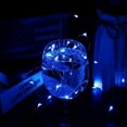 thumbnail image 4 of Battery Operated Copper Fairy Lights, 2 Pack 66Ft 200 LED Outdoor Fairy String Lights with Remote & Timer, 8 Modes Silver Wire Twinkle Lights for  Bedroom, Dorm, Patio, Christmas, Party, Indoor (Blue), 4 of 9